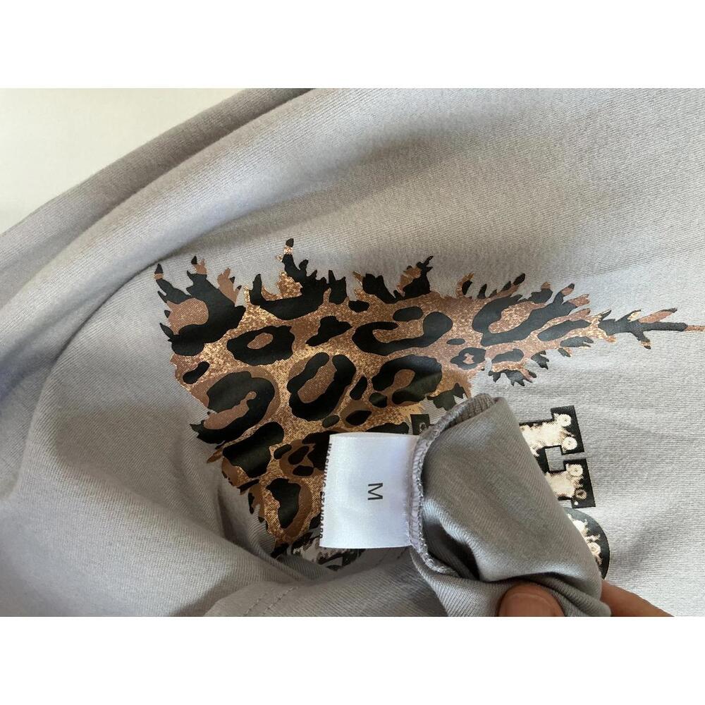 Women's Novelty Long Sleeve Holiday Shirt with Sequins Occassion Festive size M - Picture 5 of 7